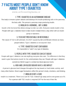 7 T1D Facts